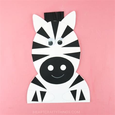 10 Zazzy Zebra Crafts For Kids