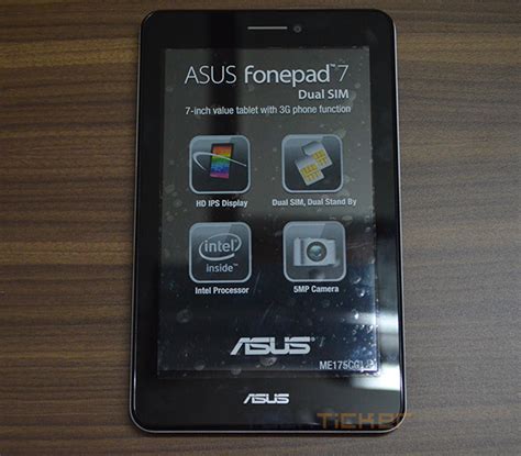 Asus Fonepad 7 Dual Sim Hands On Tech Ticker