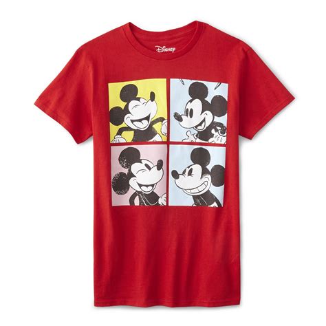 Mickey Mouse Mens Graphic T Shirt