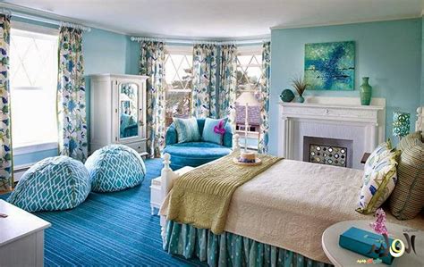Sky Blue Bedroom Design And Ideas Dashingamrit