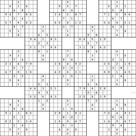 Sudoku Giant Printable Printable Sudoku Puzzles Online