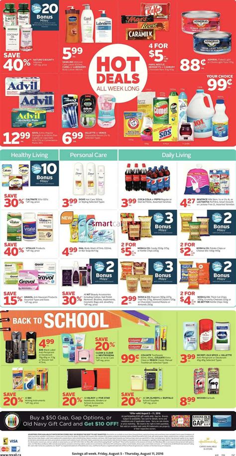 Rexall Pharmaplus On Flyer August 5 To 11