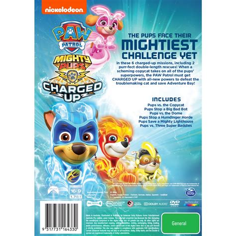 Paw Patrol Mighty Pups Charged Up Big W