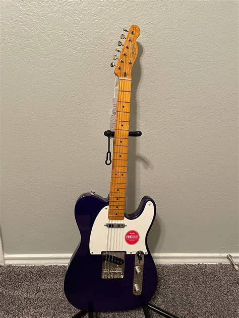 Squier Limited Edition Metallic Purple Classic Vibe 50s