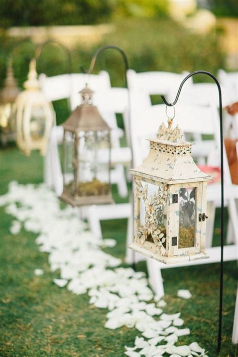 27 Creative Lanterns Wedding Aisle Decor Ideas