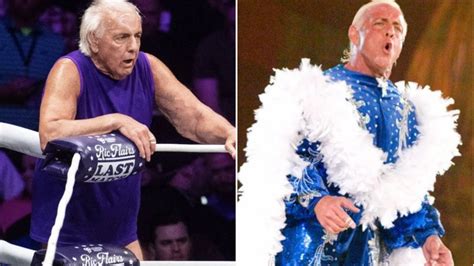WWE Legend Ric Flair 73 Already Back In Wrestling Training Just Weeks