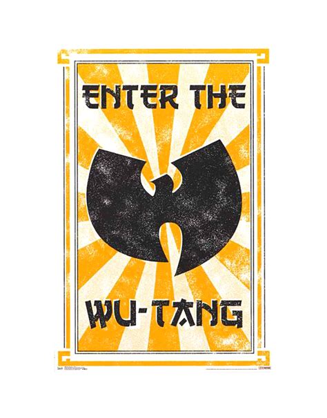 Wu Tang Clan Enter The Wu Poster 24x36 Mushroom New Orleans