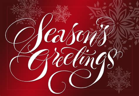 Seasons Greetings Lettering Photograph By Gillham Studios Pixels