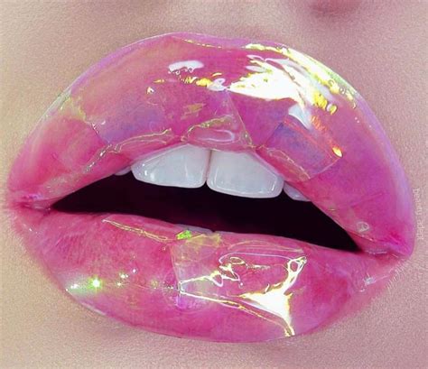 Pin by ͳiff on aesthetic s in Lip art Holographic lips Lip art makeup