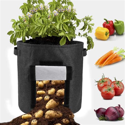 Buy Lamf 2 Pack 15 Gallon Potato Grow Bag Garden Vegetables Er Bags For