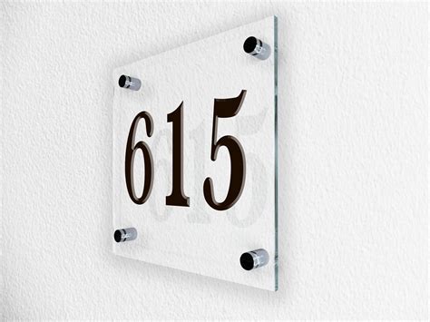 Customizable Number Sign Business Office Decor Custom Etsy