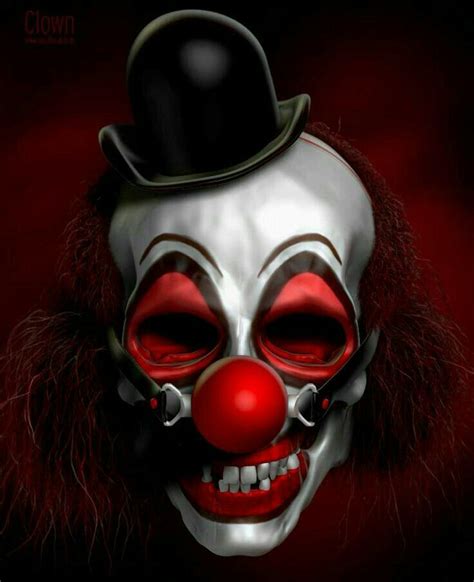 Pin By On Gothic Scary Clown Face Evil Clowns Scary Clowns