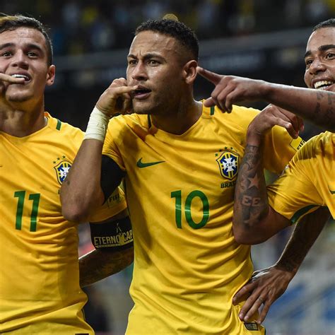 neymar philippe coutinho lead brazil s world cup 2018 provisional squad roster news scores