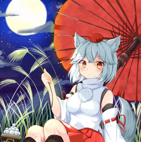 Awoo And Umbrella Touhou Rkemonomimi