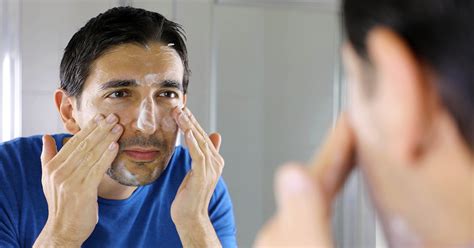Guy In His 30s Decides Its Finally Time To Start Washing Face At Night