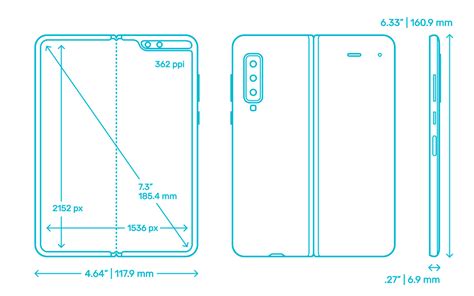 Samsung Galaxy Smartphones Dimensions And Drawings