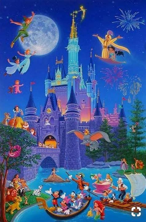 Disney Characters Disney Art Disney Castle Classic Disney