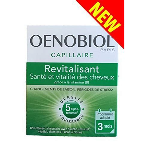 Oenobiol Oenobiol Revitalizing Hair New Packaging 180 Caps By
