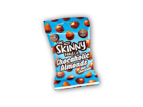 Skinny Food Co Skinny Chocaholic Almonds 40g Suplementycz