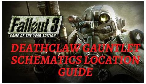 fallout 3 deathclaw schematics