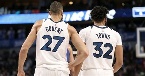 Dynamic Front Court Duo Karl Anthony Towns And Rudy Gobert Reshaping