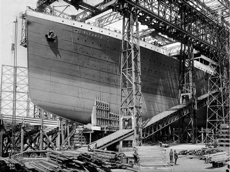 36 Pictures Of The Construction Of The Titanic Titanic Construction