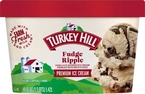 Turkey Hill Fudge Ripple Ice Cream Fl Oz Frys Food Stores