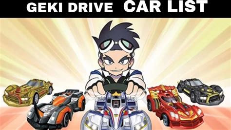 Geki Drive Mini2wd Car List Updated Anime Box Gekidrive Mini2wd
