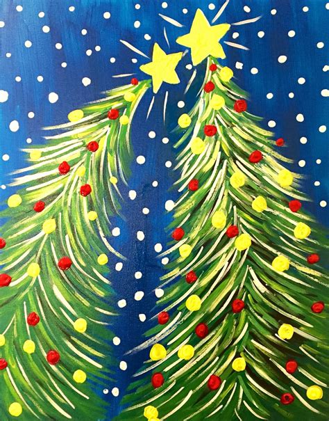Oh Christmas Tree Christmas Tree Painting Christmas Tree Canvas