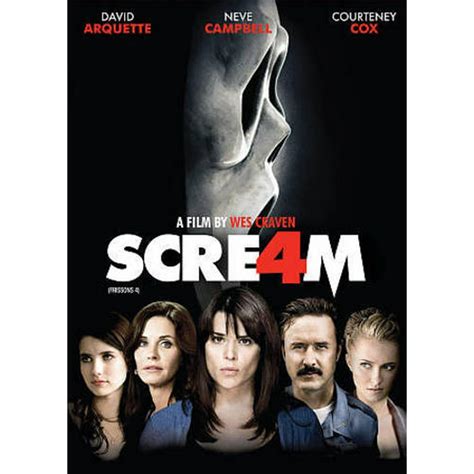 Scream 4 Dvd Canadian 1 Disc Region 1 065935403647 Walmart