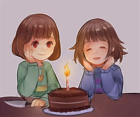 Chara And Frisk Frisk From Undertale Undertale Game Undertale Fanart