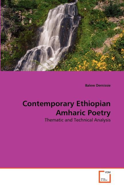 Contemporary Ethiopian Amharic Poetry Paperback