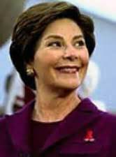 SweatPantsErection Laura Bush Luncheon