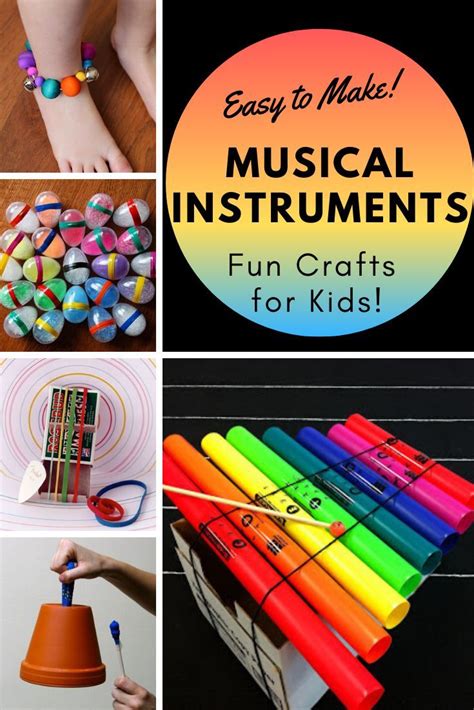 42 Splendidly Creative Homemade Musical Instruments How Wee Learn