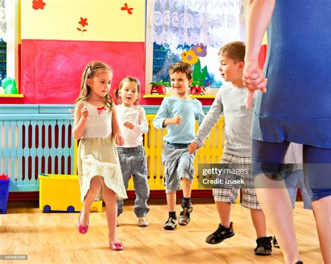Children In Nursery School High Res Stock Photo Getty Images