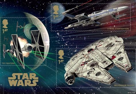 New Star Wars Stamps Released Ahead Of The Force Awakens Bbc Newsbeat