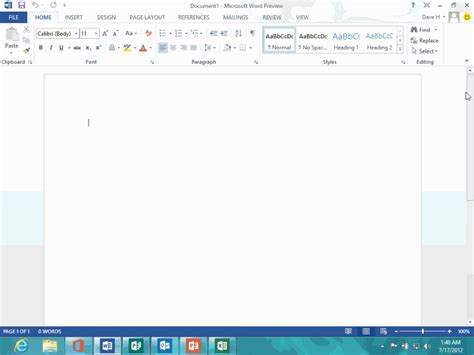 Microsoft Office 2013 Customer Preview Available For Download Daves