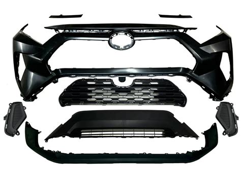 For 2019 2020 2021 2022 Toyota Rav4 Complete Front Bumper Cover