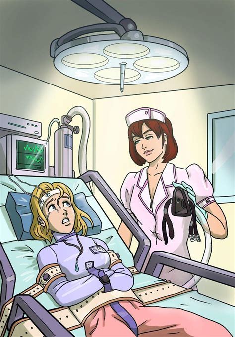 Medical Restraint Bondage Cartoons BDSM Fetish
