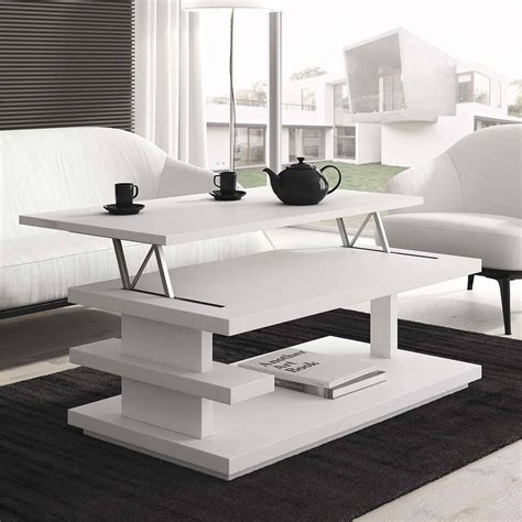 Descarga gratis la app de mobles sedaví. Mesa de centro moderna elevable 194-2020 Blanco | Mobles ...