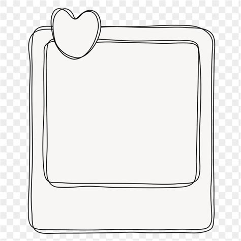 Free Cute Frame Png Instant Photo Free PNG Sticker Rawpixel Nohat Cc