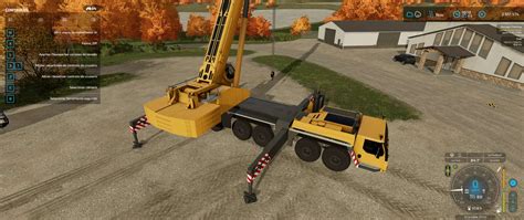 Liebherr Ltm 1300 V20 Landwirtschafts Simulator 22 Mod Fs22 Mod