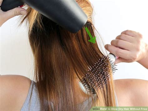 3 Ways To Blow Dry Hair Without Frizz Wikihow