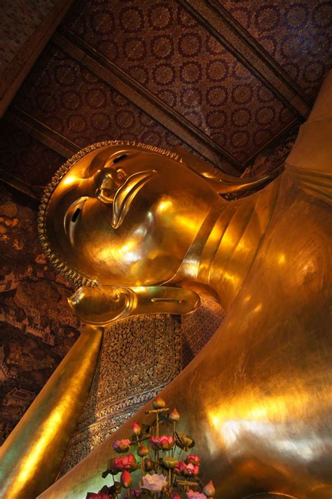 Sleeping Buddha Bangkok 2012 Visit Thailand Pagoda Temple Buddha