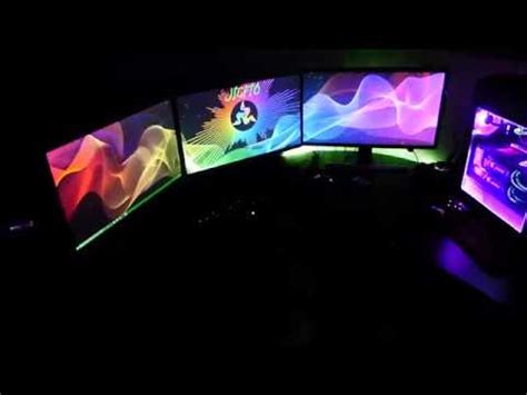 Lights, colors, red, blue, wallpaper, purple, rgb, trail, music. Ultimate Setup 2017 - Razer Wallpaper Engine Audio ...