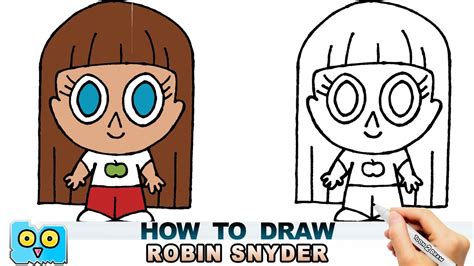 How To Draw Robin Snyder Powerpuff Girls Youtube