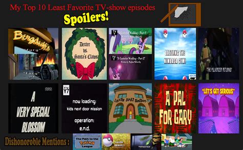 Top 10 Worst Tv Showcartoon Episodes Spoilers By Kouliousis On Deviantart