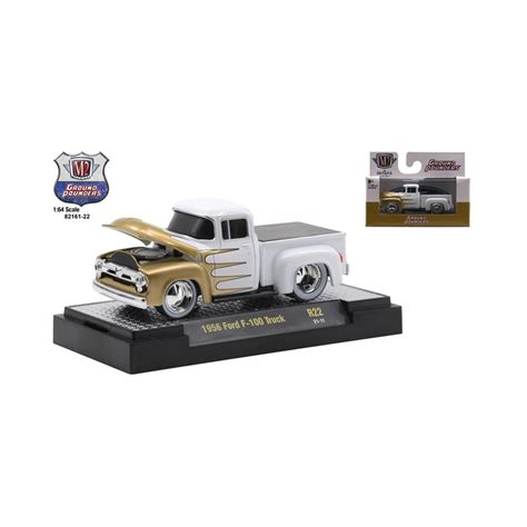 M2 Machines Ground Pounders Release 22 1956 Ford F 100 Truck