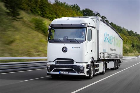 Mercedes Benz Launches Eactros Long Haul Electric Truck With Km