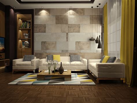 24 Luxurious Decorative Wall Tiles Living Room Home Decoration